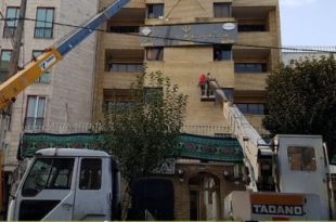 جرثقیل برای نصب تابلو